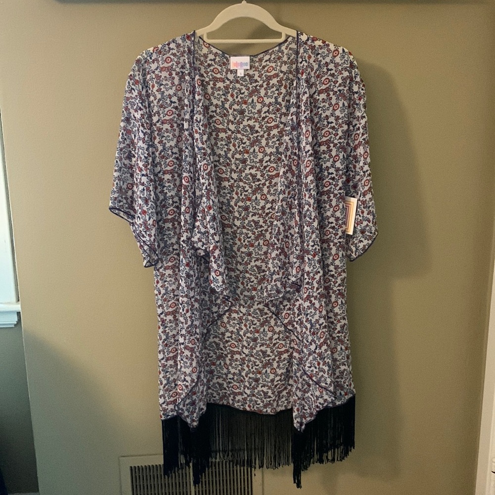 Women’s Lularoe Monroe kimono S.